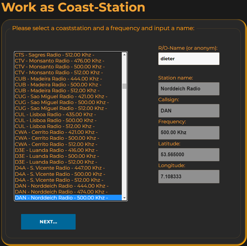 Work-as-Coaststation